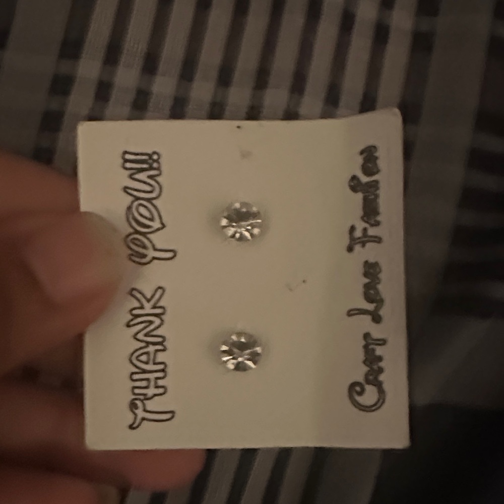 Basic Silver Stud Earrings